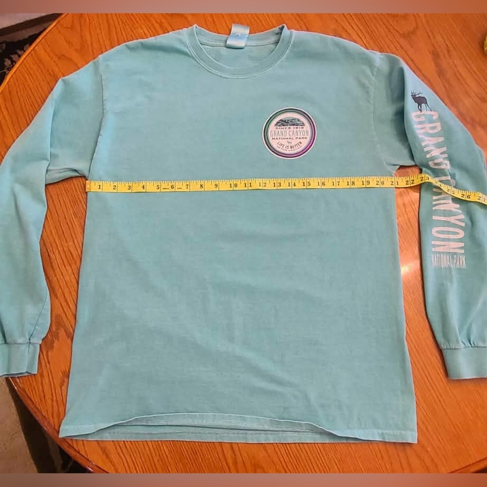 Mint green Long Sleeve Grand Canyon Shirt - Picture 5 of 11